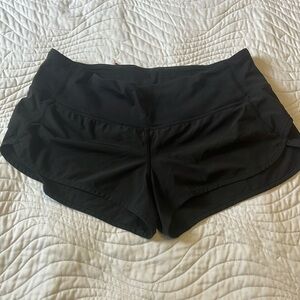 Lululemon speed shorts